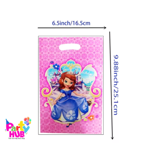 10pcs Sofia The First Plastic Party Bags - Image 4