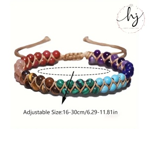 7-Bead Chakra Anklet - Image 3