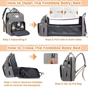 Baby Backpack Cradle Bag - Image 7