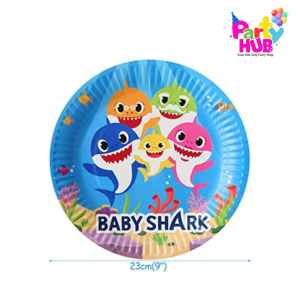 Baby Shark Party Plate (10pcs) - Image 3