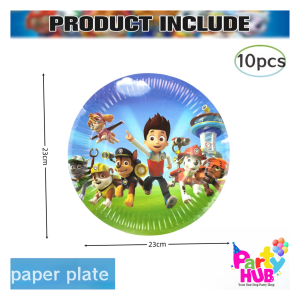 Paw Patrol Party Plate (10pcs) - Image 4