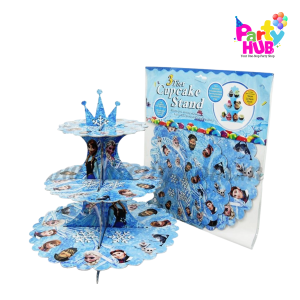 3 Tier Frozen Cupcake Stand - Image 3
