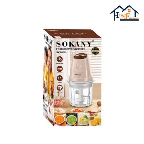 Sokany Food Chopper/ Grinder (250w)