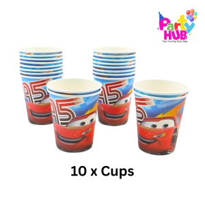 Cars Party Cups (12pcs) - Image 3
