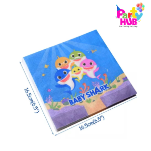 Baby Shark Party Tissue - Image 3