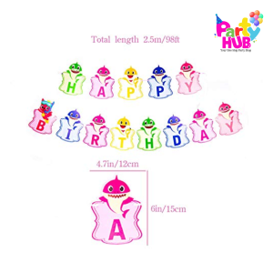 Baby Shark Party Banner - Image 3