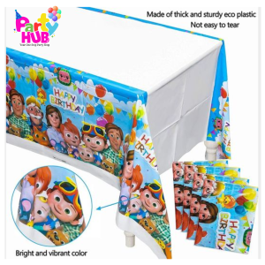 Cocomelon Plastic Table Cover - Image 3