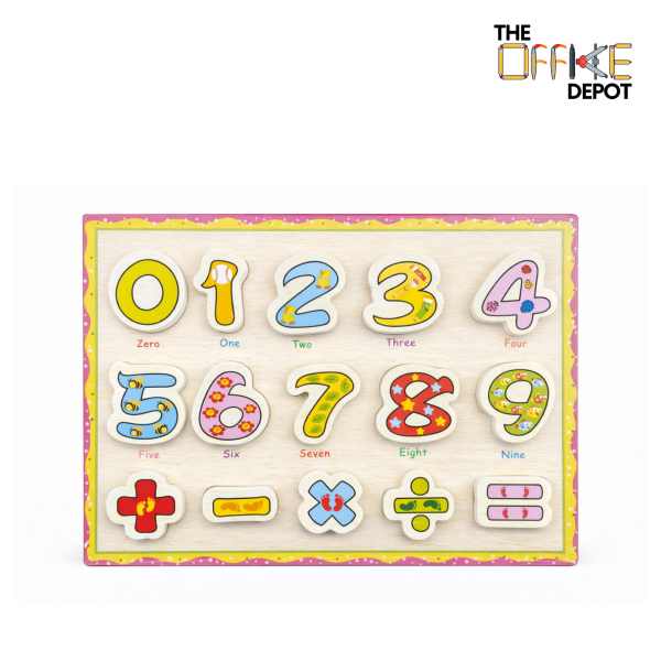 Numbers Wooden Puzzles