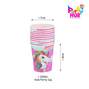Unicorn Party Cups (12pcs) - Image 3