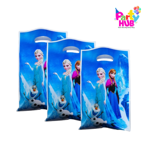 10pcs Frozen Plastic Party Bags - Image 3