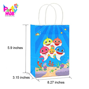 Baby Shark Party Paper Bag - Image 3