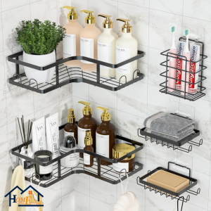 5pcs Corner Shower Caddy - Image 9