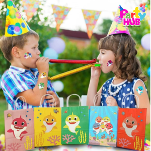 Baby Shark Party Paper Bag - Image 4