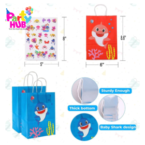 Baby Shark Party Paper Bag - Image 5