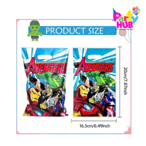 10pcs Avengers Plastic Party Bags - Image 4