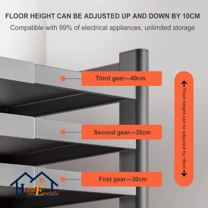 2-Tier Microwave Stand - Image 6