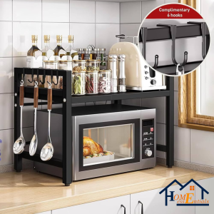 Single-Tier Microwave Stand - Image 4