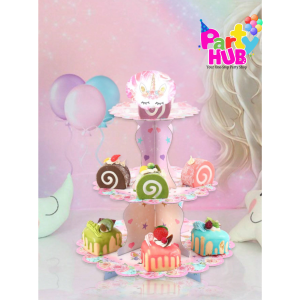 3 Tier Unicorn Cupcake Stand - Image 4