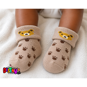 3pcs Cotton Baby Socks - Image 8