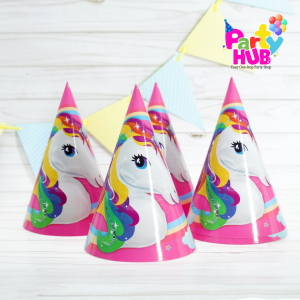 Unicorn Party Hats (6pcs) - Image 3