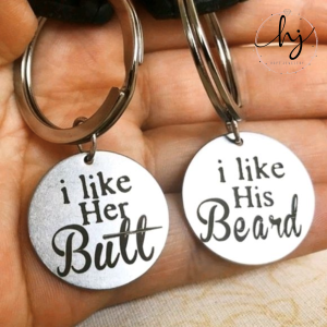 2pcs Couples Keychain - Image 3
