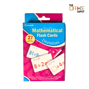 Educational 4-piece mathematical flashcard set - Image 3
