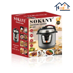 Sokany 6 Litre Pressure Cooker - Image 4