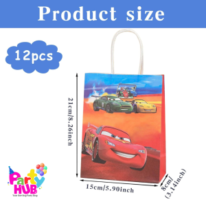 Cars Party Paper Bag - Image 6