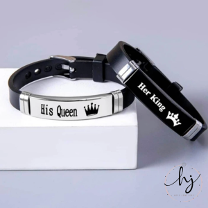 2pcs Her King - His Queen Couple Bracelet - Image 4
