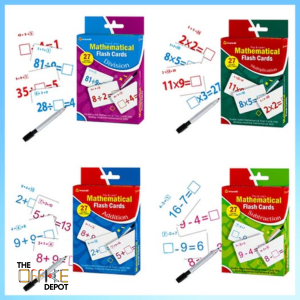 Educational 4-piece mathematical flashcard set - Image 7