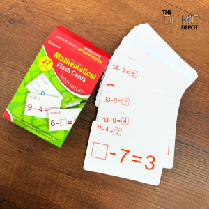 Educational 4-piece mathematical flashcard set - Image 8
