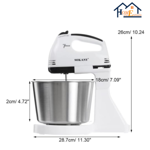 Sokany 2 Litre Stand Mixer - Image 4