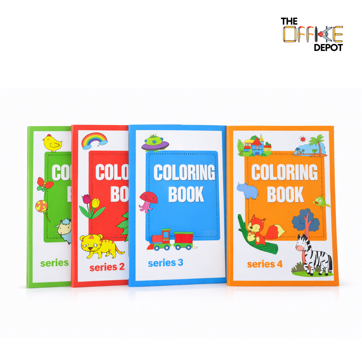 1-4 Series Coloring Book