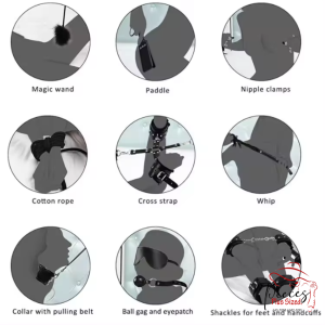 10pcs BDSM Bondage Set - Image 7