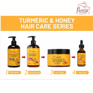 DISAAR Turmeric & Honey Full Set Hair Care - Image 7