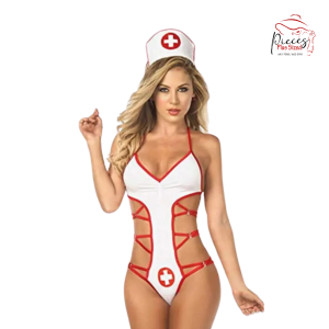 Nurse Cosplay Lingerie - Image 1
