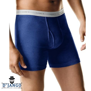 Hanes Men's Boxer Briefs 3-Pack - Image 3