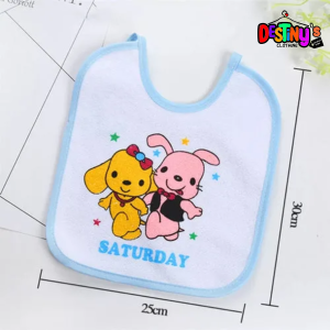 7pcs Days of the Week Bib Set - Image 4