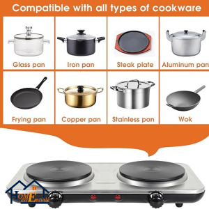 Sokany 2 Burner Electric Stove - Image 7