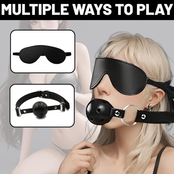 10 PCS Sex Bondage BDSM Kits Restraints