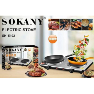 Sokany 2 Burner Electric Stove - Image 9