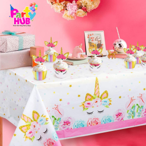 Unicorn Plastic Table Cover - Image 4