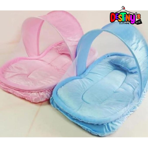 Portable Satin Baby Bed - Image 4