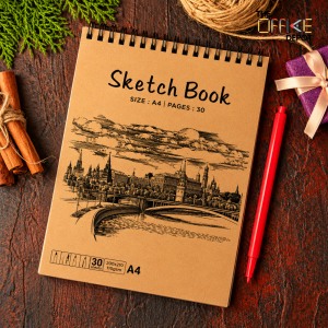 A4 30 Sheets Sketch Book - Image 5